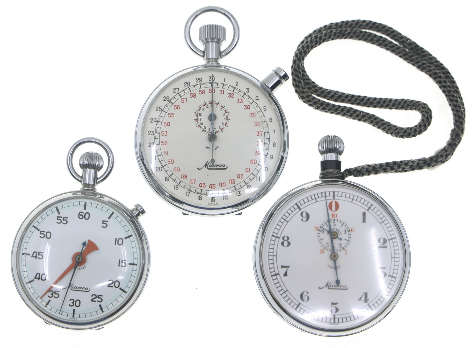 SILVER-TONE MECHANICAL STOPWATCHES - FOR PARTS/REPAIRS: SILVER-TONE MECHANICAL STOPWATCHES - FOR PARTS/REPAIRS Silver-tone Minerva mechanical stopwatches for parts/repairs. Weight: 346g IMPORTANT NOTE - PLEASE READ: OUR IN-HOUSE SHIPPING & INVOICING <