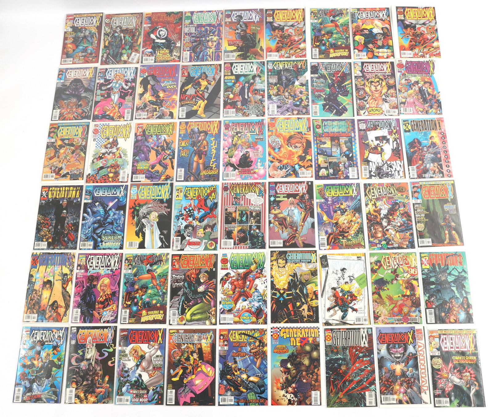 MARVEL COMIC BOOKS - GAMBIT, GENERATION X, STAR JAMMERS - 3