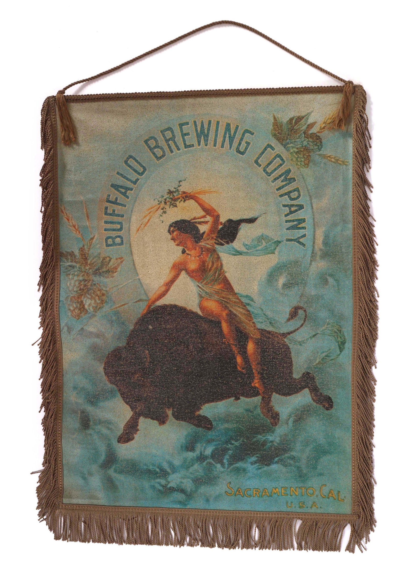 BUFFALO BREWING COMPANY OF SACRAMENTO HANGING TAPESTRY (1 of 8)