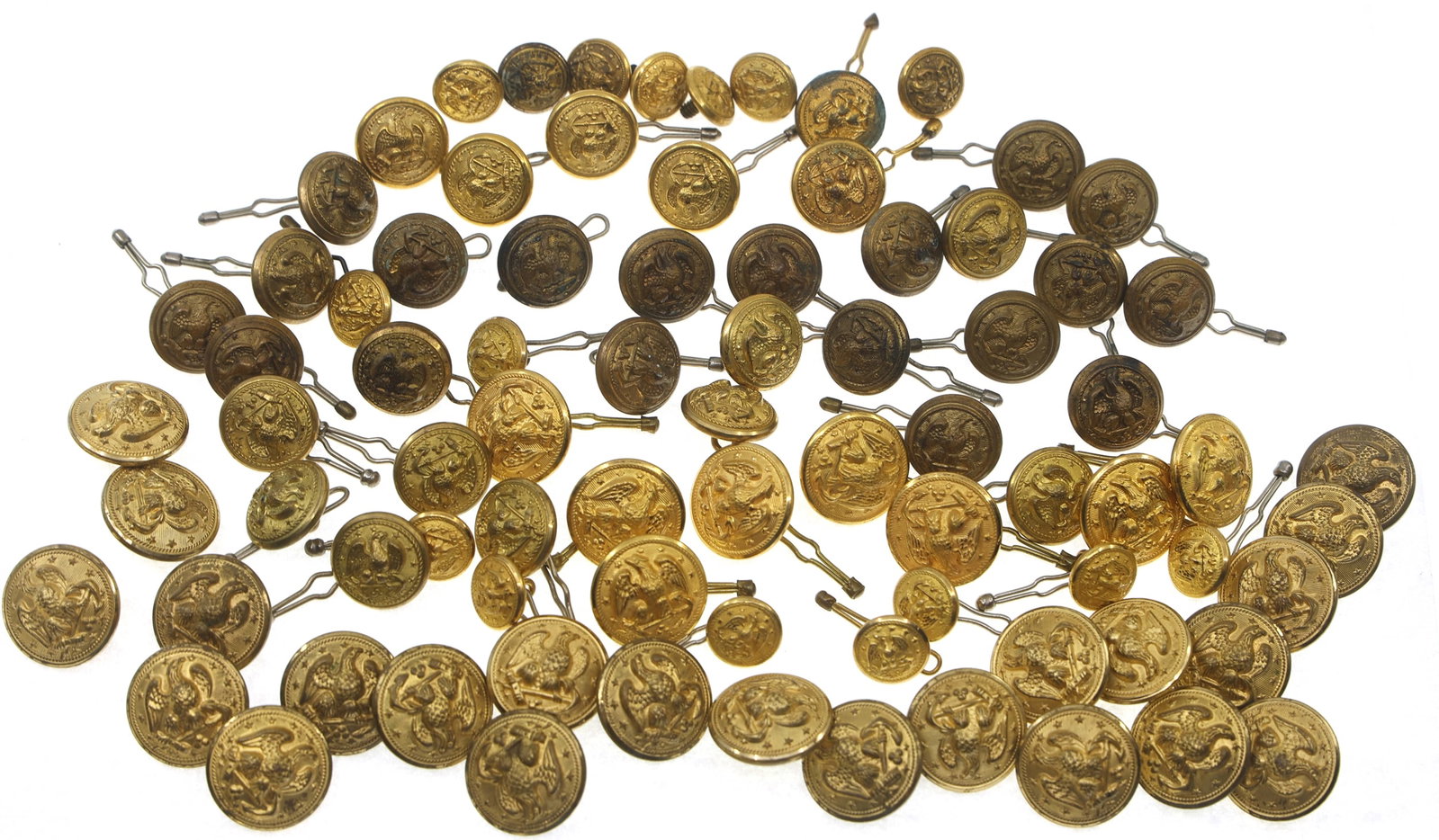 WWI TO WWII MILITARY UNIFORM BUTTONS: WWI TO WWII MILITARY UNIFORM BUTTONS World War I to World War II US & British military buttons: British Royal Navy The Van Buren Co Ltd JR Gaunt & Sons Ltd <