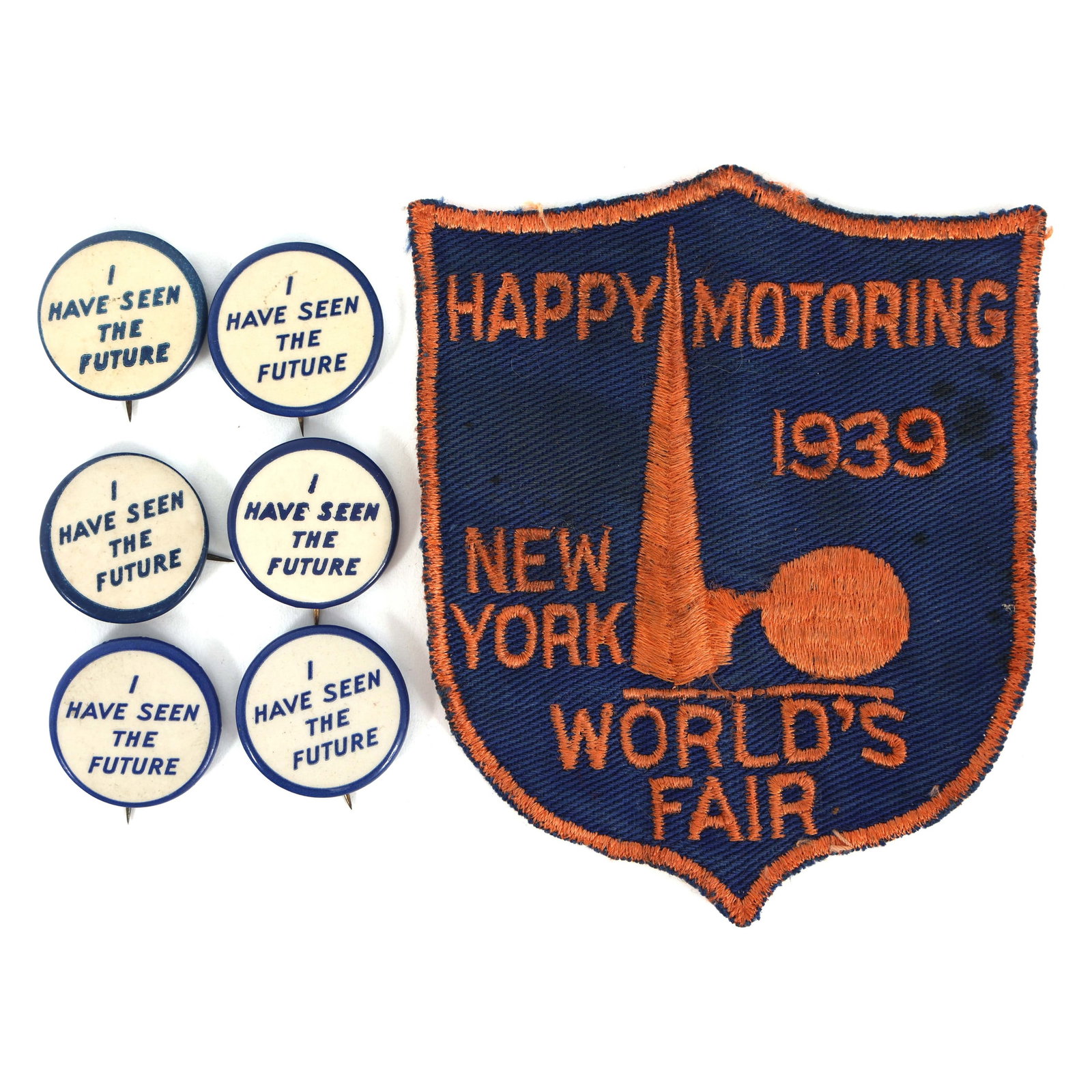 NEW YORK WORLD'S FAIR 1939 GENERAL MOTORS SOUVENIRS (1 of 2)