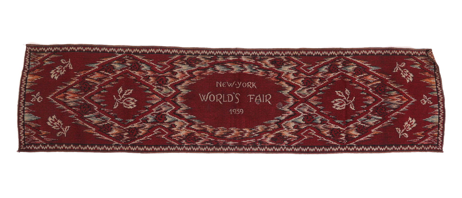 NEW YORK WORLD'S FAIR 1939 SOUVENIR TAPESTRY (1 of 6)