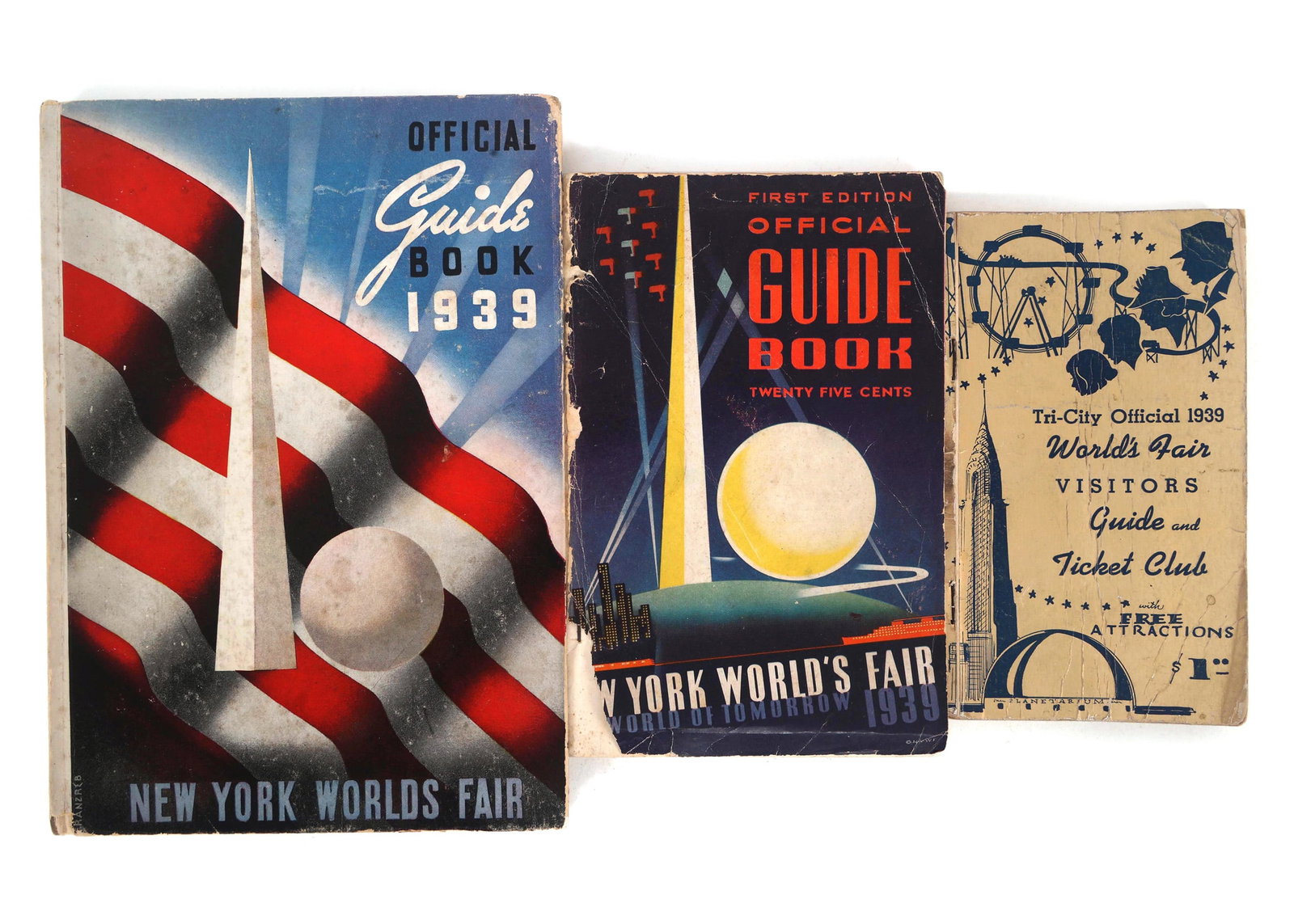 NEW YORK WORLD'S FAIR 1939 OFFICIAL GUIDE BOOKS (1 of 11)