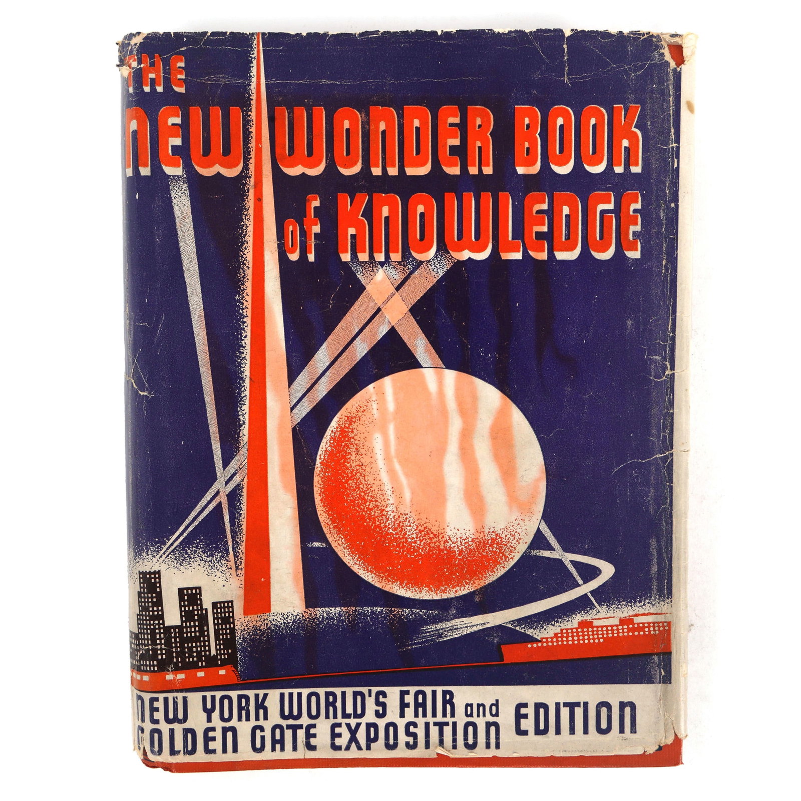 NY WORLD'S FAIR 1939 "NEW WONDER BOOK OF KNOWLEDGE" (1 of 4)