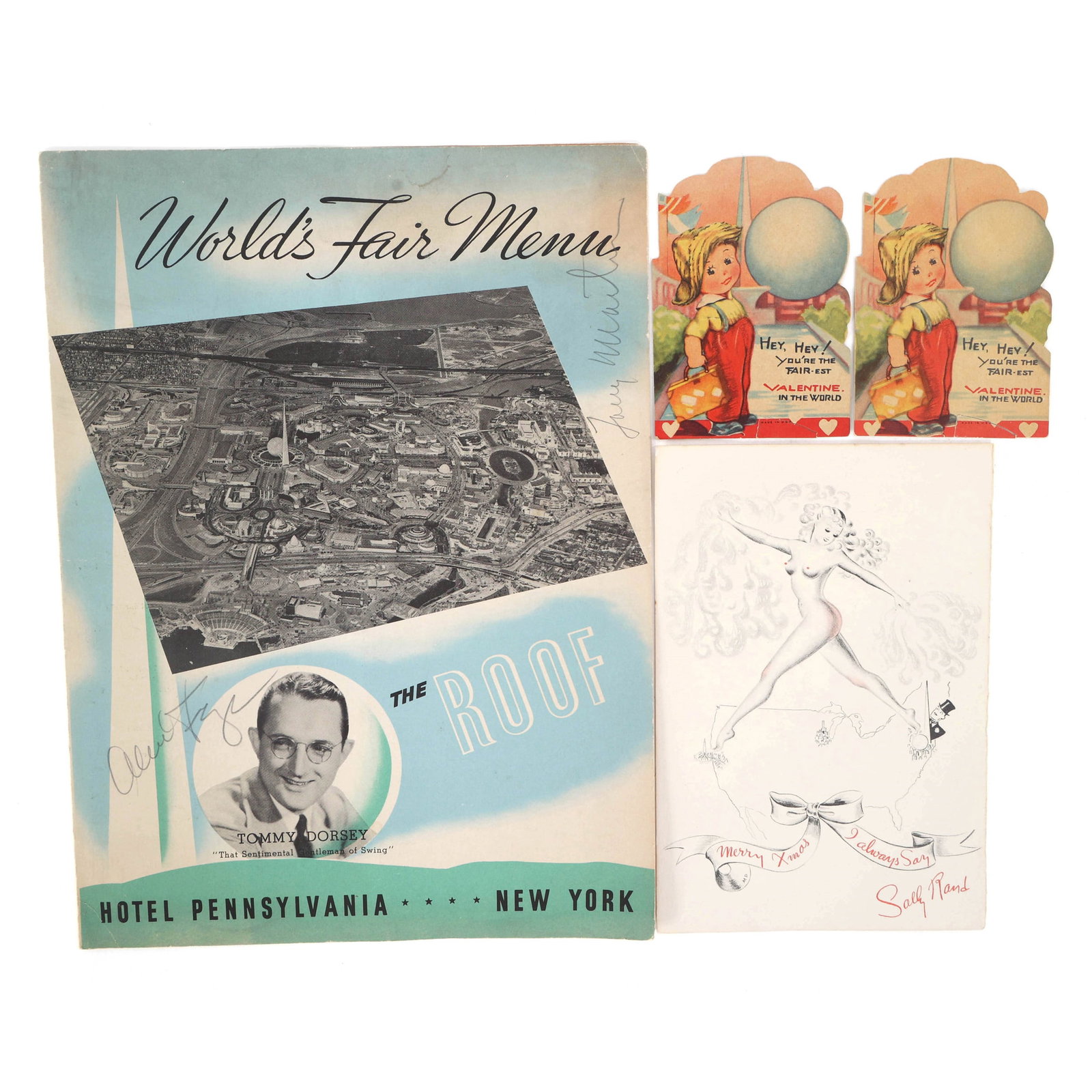 NEW YORK WORLD'S FAIR 1939 EPHEMERA (1 of 10)