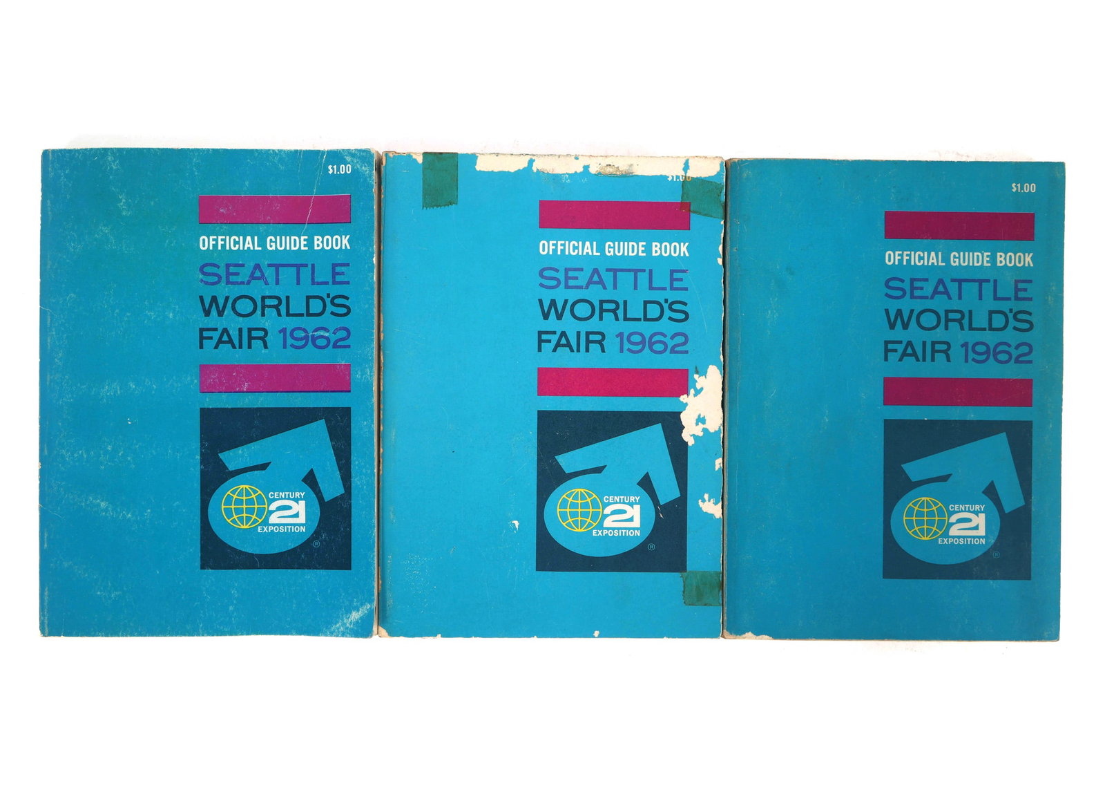 SEATTLE WORLD'S FAIR 1962 OFFICIAL GUIDE BOOKS BY ACME (1 of 10)