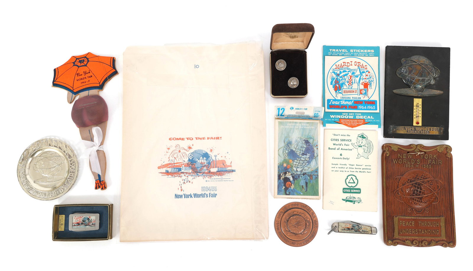 NEW YORK WORLD'S FAIR 1964 SOUVENIRS & DECOR (1 of 16)