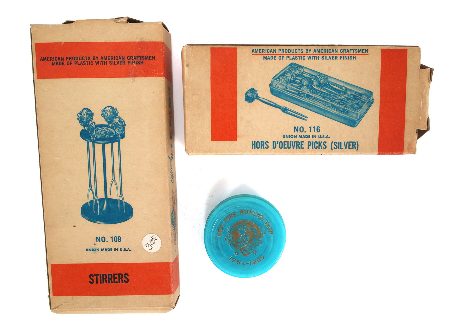 NEW YORK WORLD'S FAIR 1964 TABLEWARE (1 of 6)
