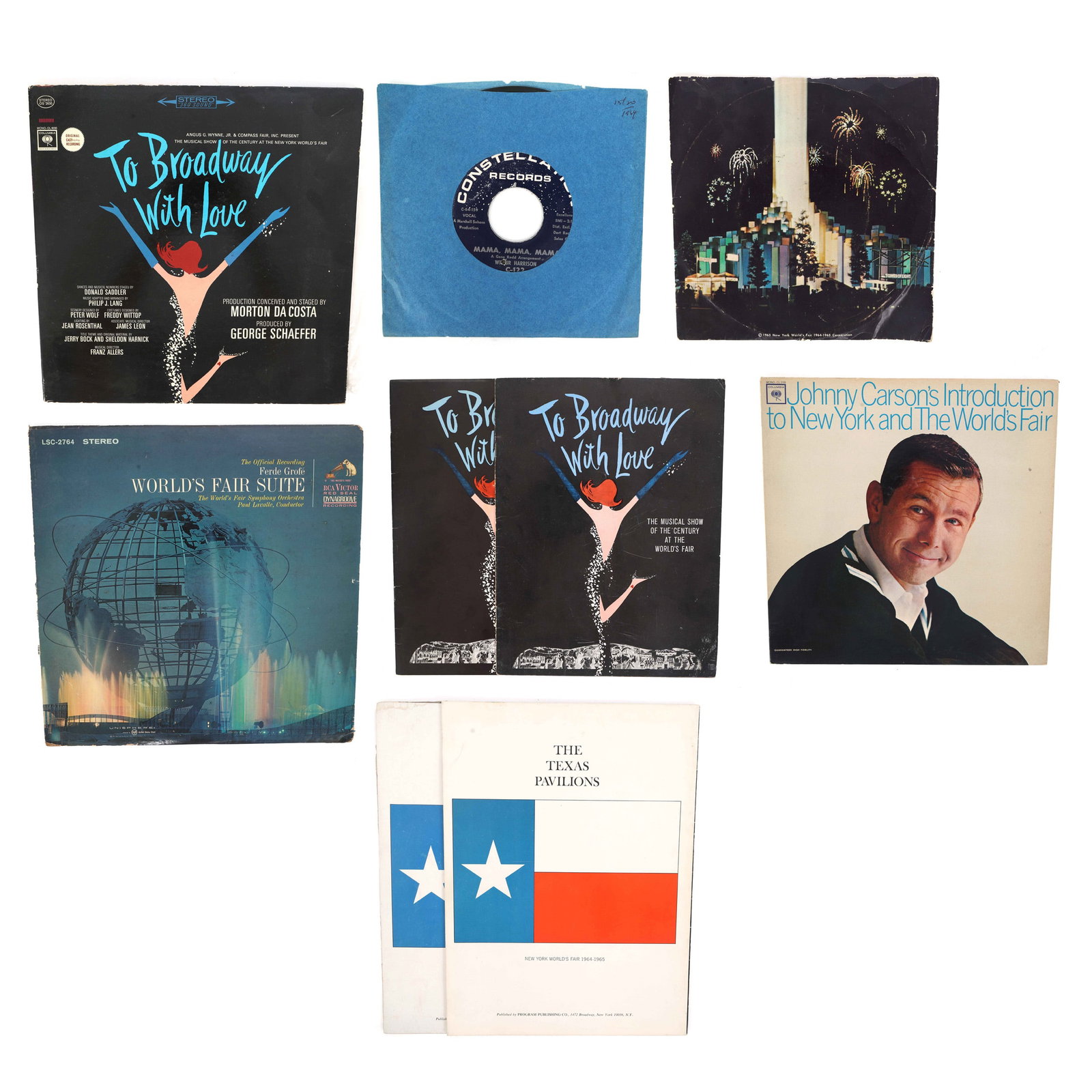 NEW YORK WORLD'S FAIR 1964 VINYL LP & RECORDS (1 of 20)