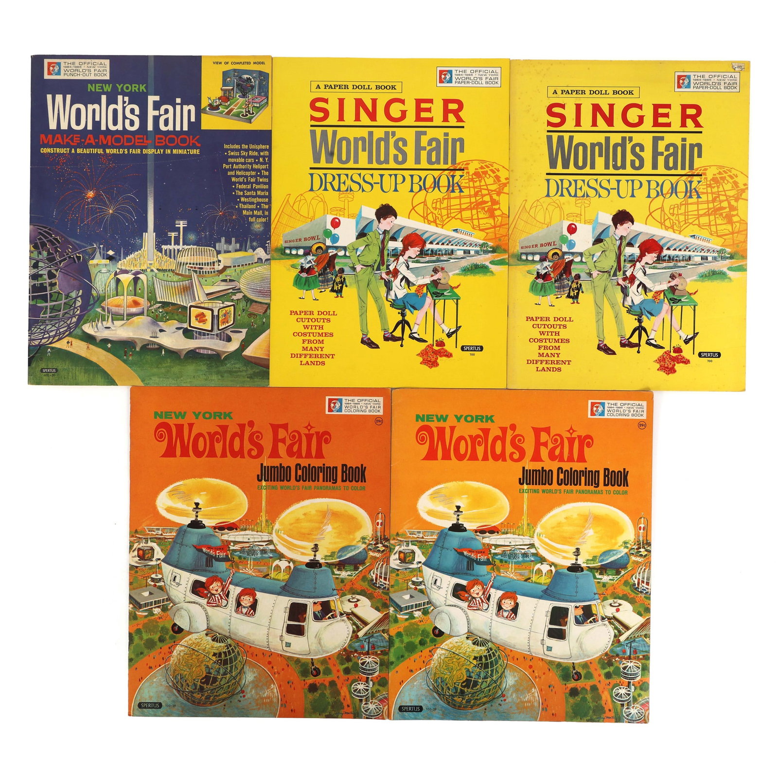 NEW YORK WORLD'S FAIR 1964 CHILDREN'S ACTIVITY BOOKS (1 of 16)