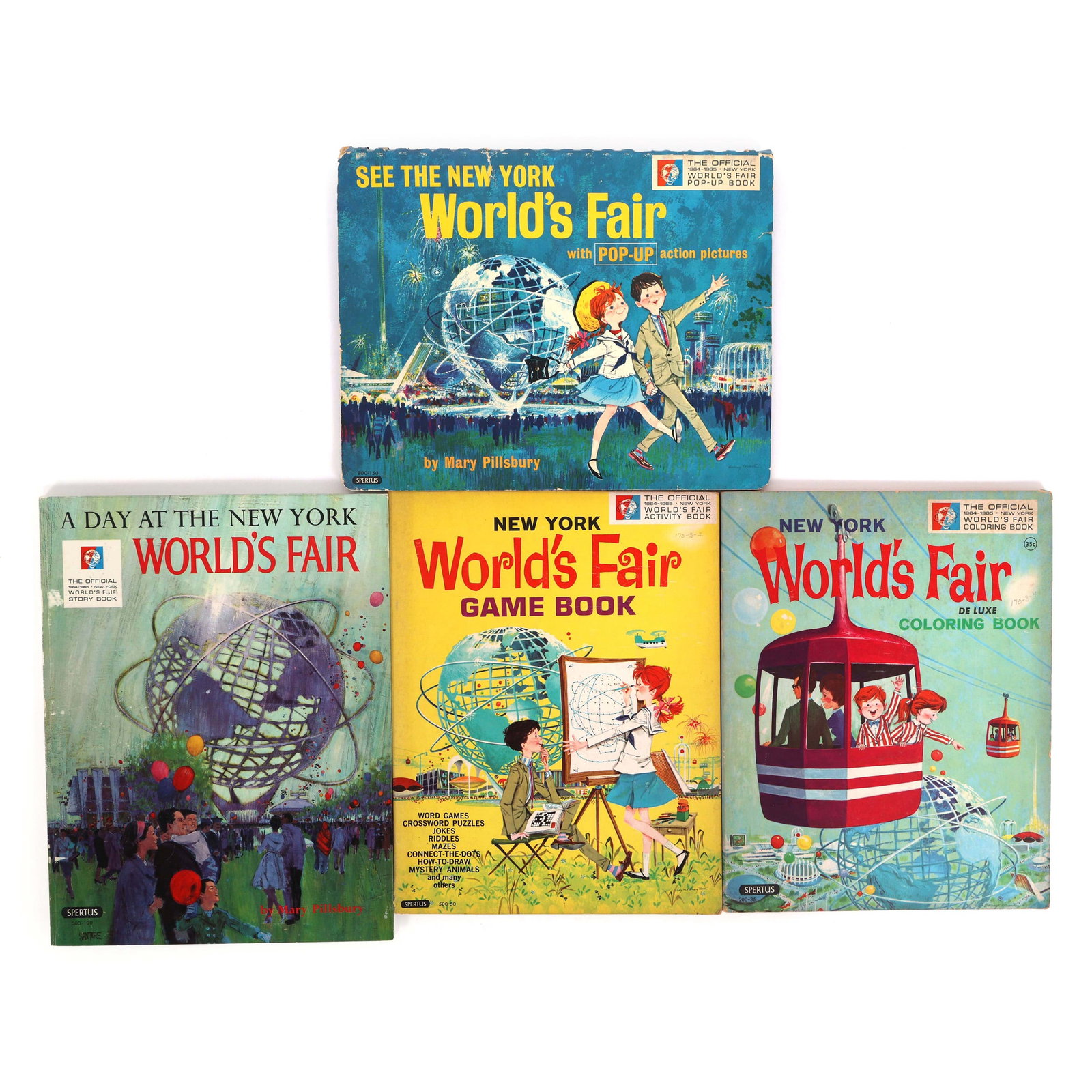 NEW YORK WORLD'S FAIR 1964 CHILDREN'S ACTIVITY BOOKS (1 of 13)