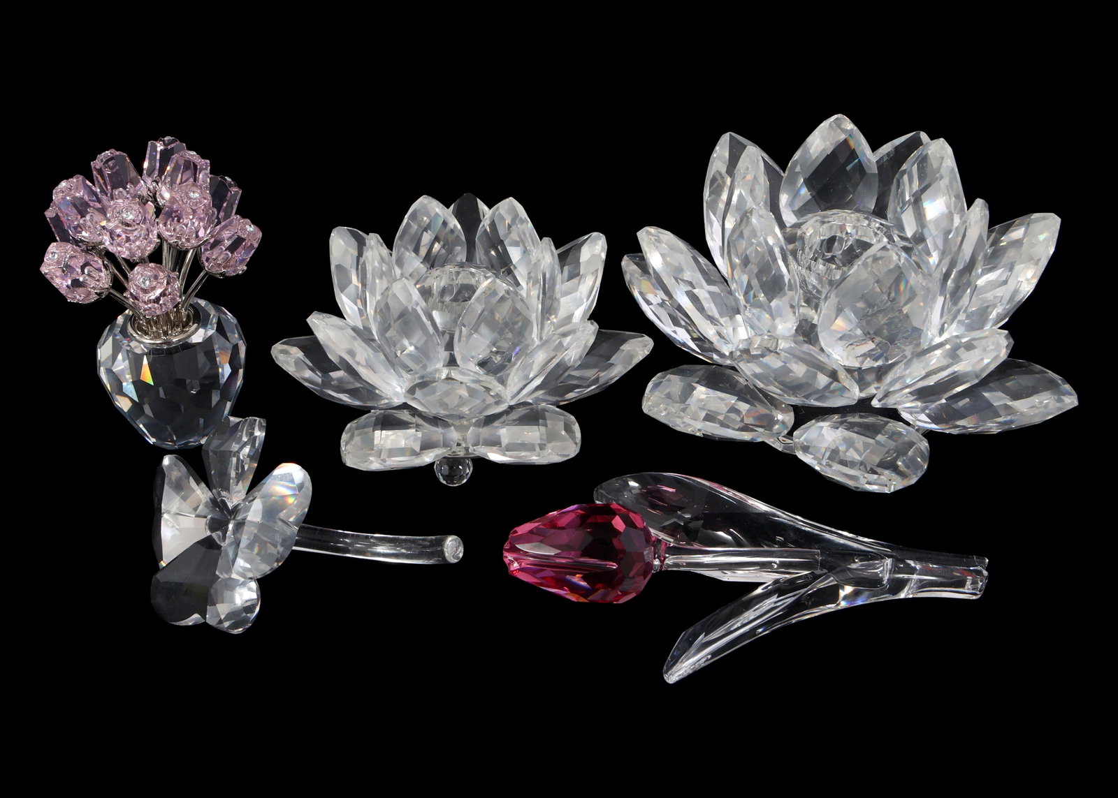 SWAROVSKI CRYSTAL FIGURINES - LOT OF 5 (1 of 16)