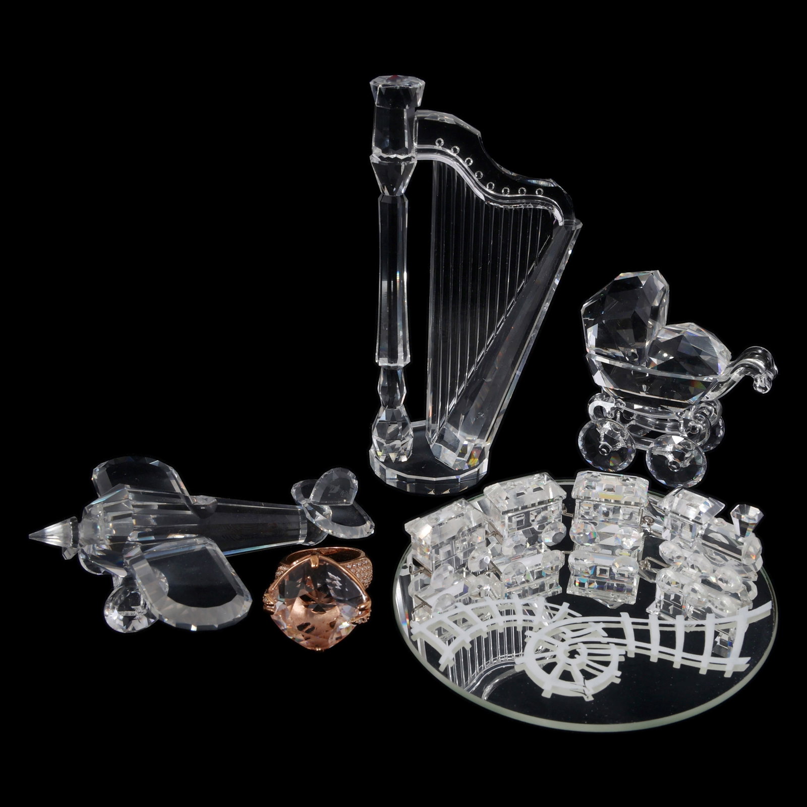 SWAROVSKI CRYSTAL FIGURINES - LOT OF 5 (1 of 19)