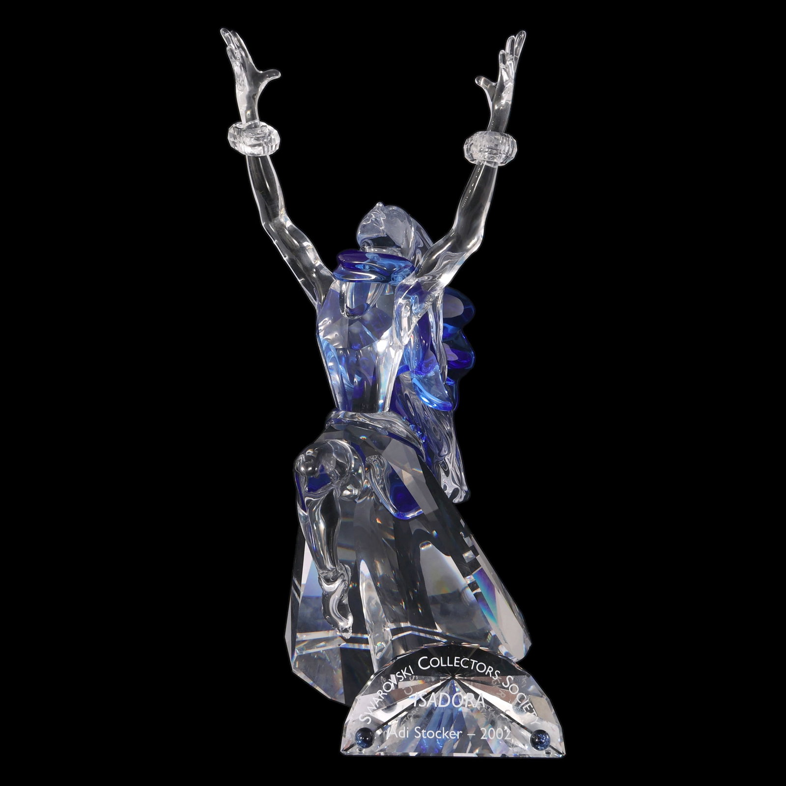 SWAROVSKI CRYSTAL MAGIC OF DANCE 2002 ISADORA FIGURINE (1 of 12)