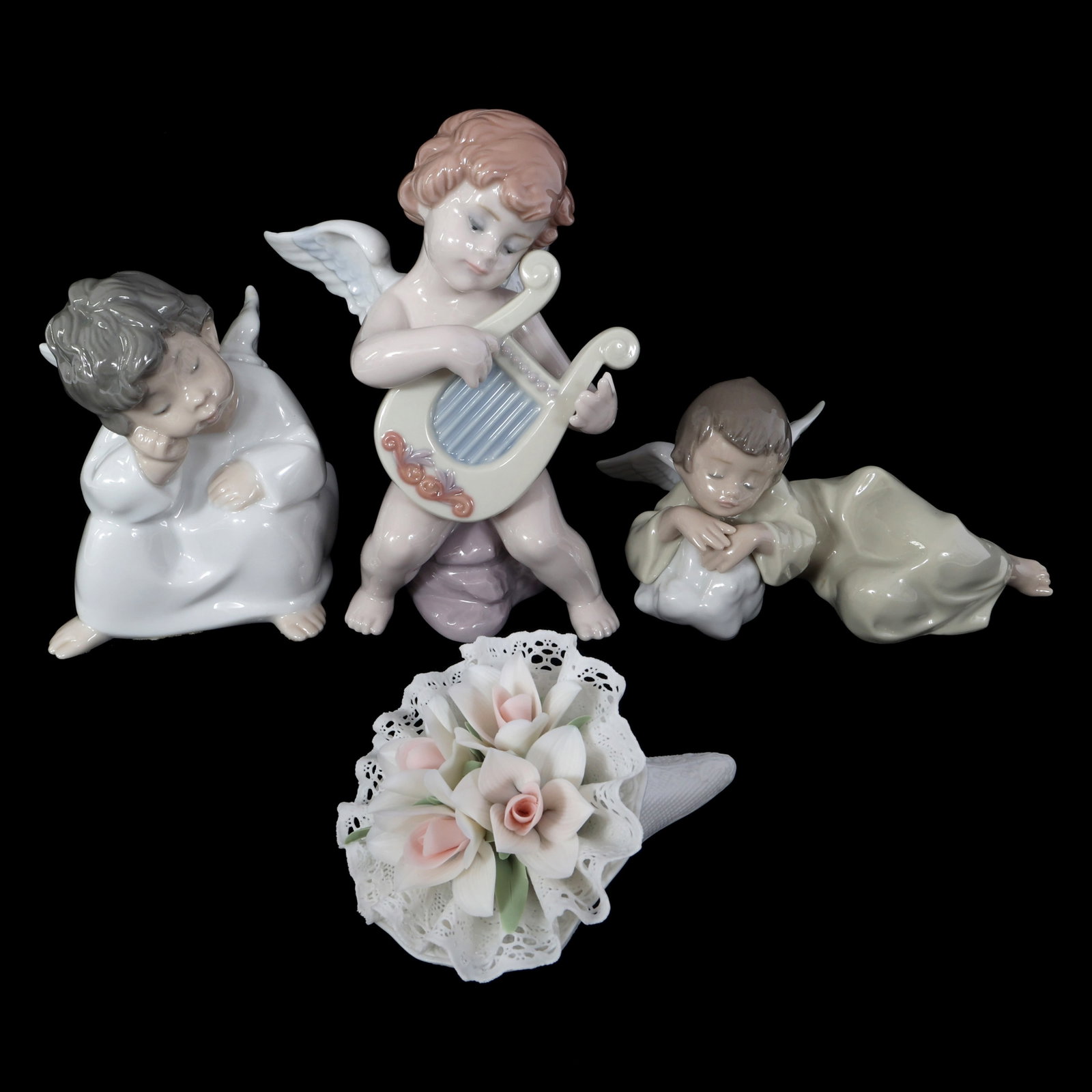 LLADRO PORCELAIN FIGURINES - LOT OF 4 (1 of 20)