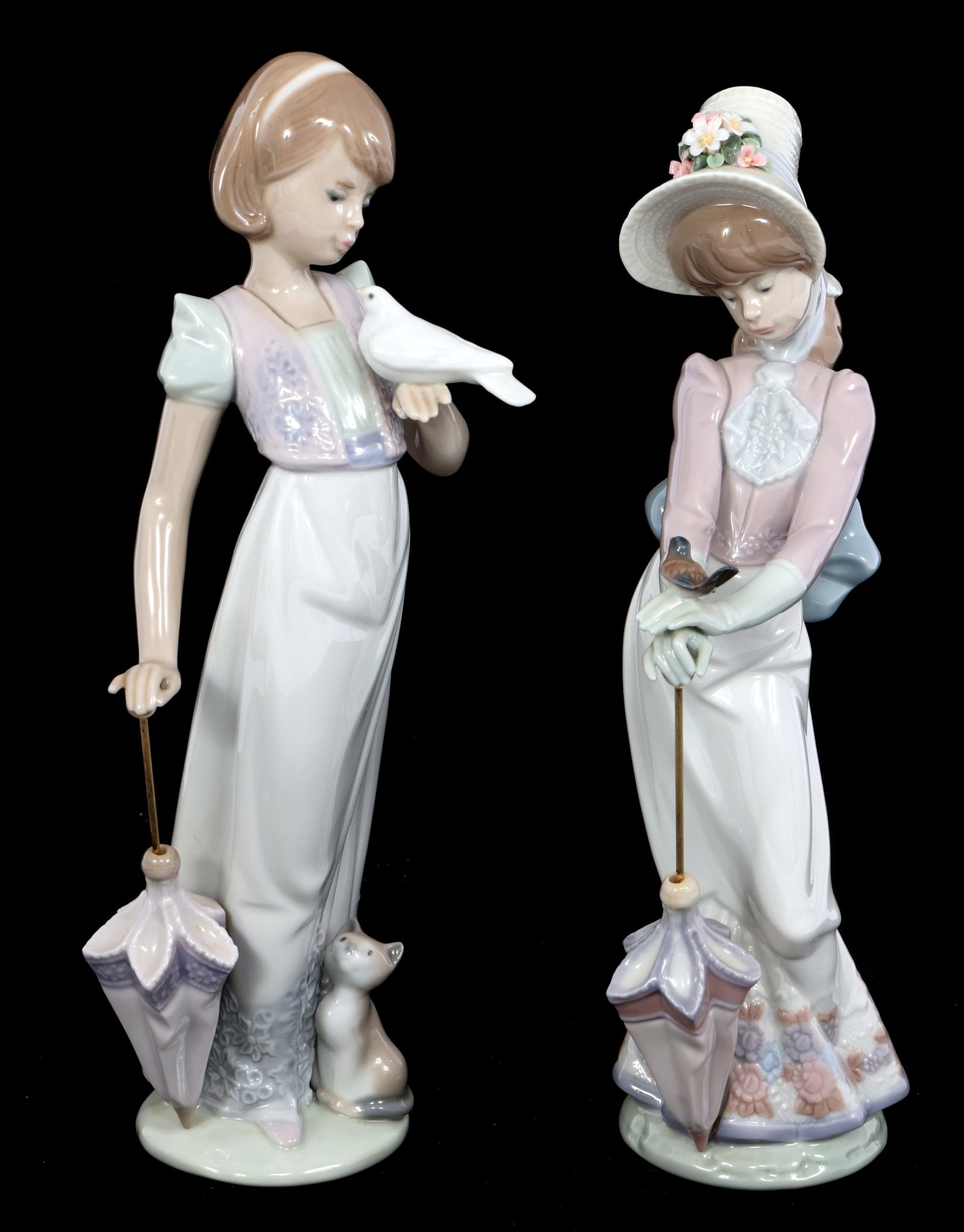 LLADRO PORCELAIN FIGURINES - LOT OF 2 (1 of 9)