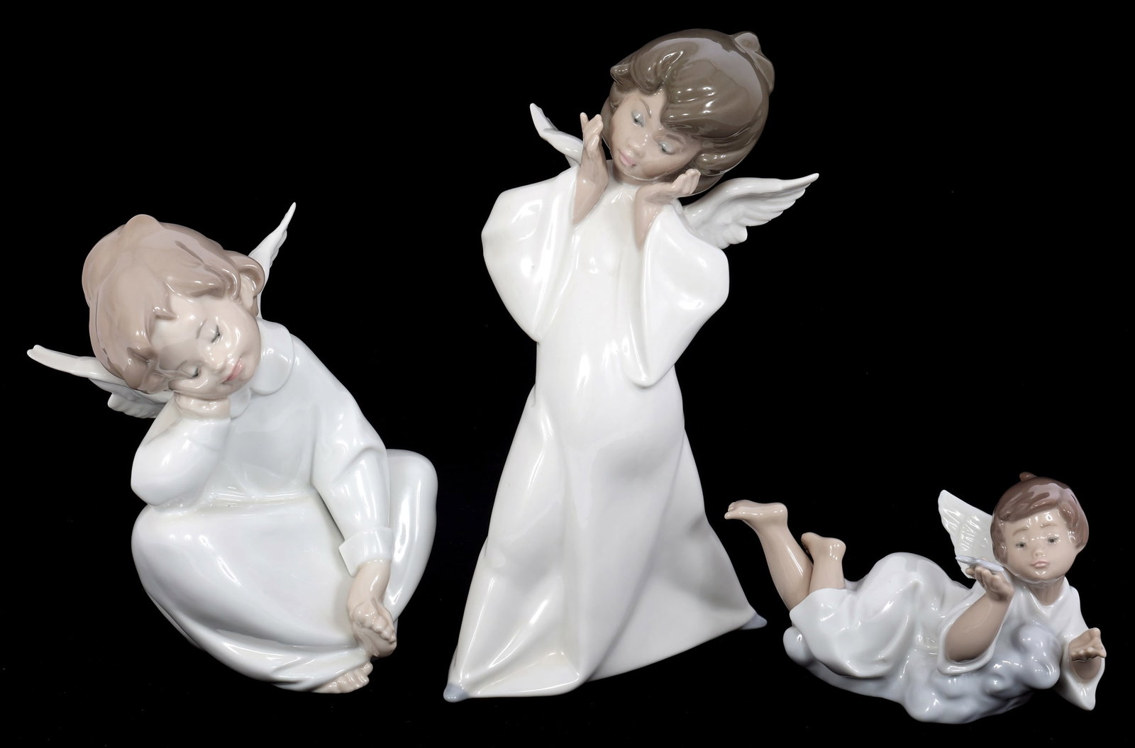 LLADRO PORCELAIN FIGURINES - LOT OF 3 (1 of 11)