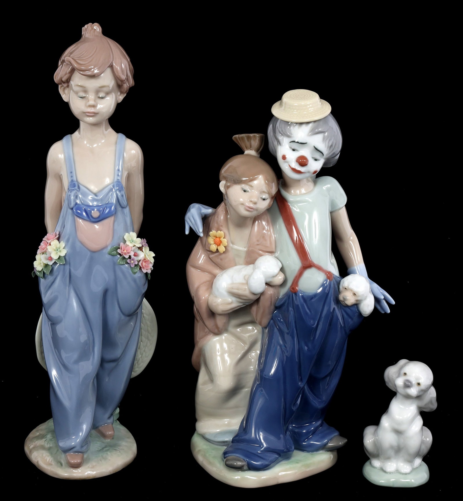 LLADRO PORCELAIN FIGURINES - LOT OF 3 (1 of 10)