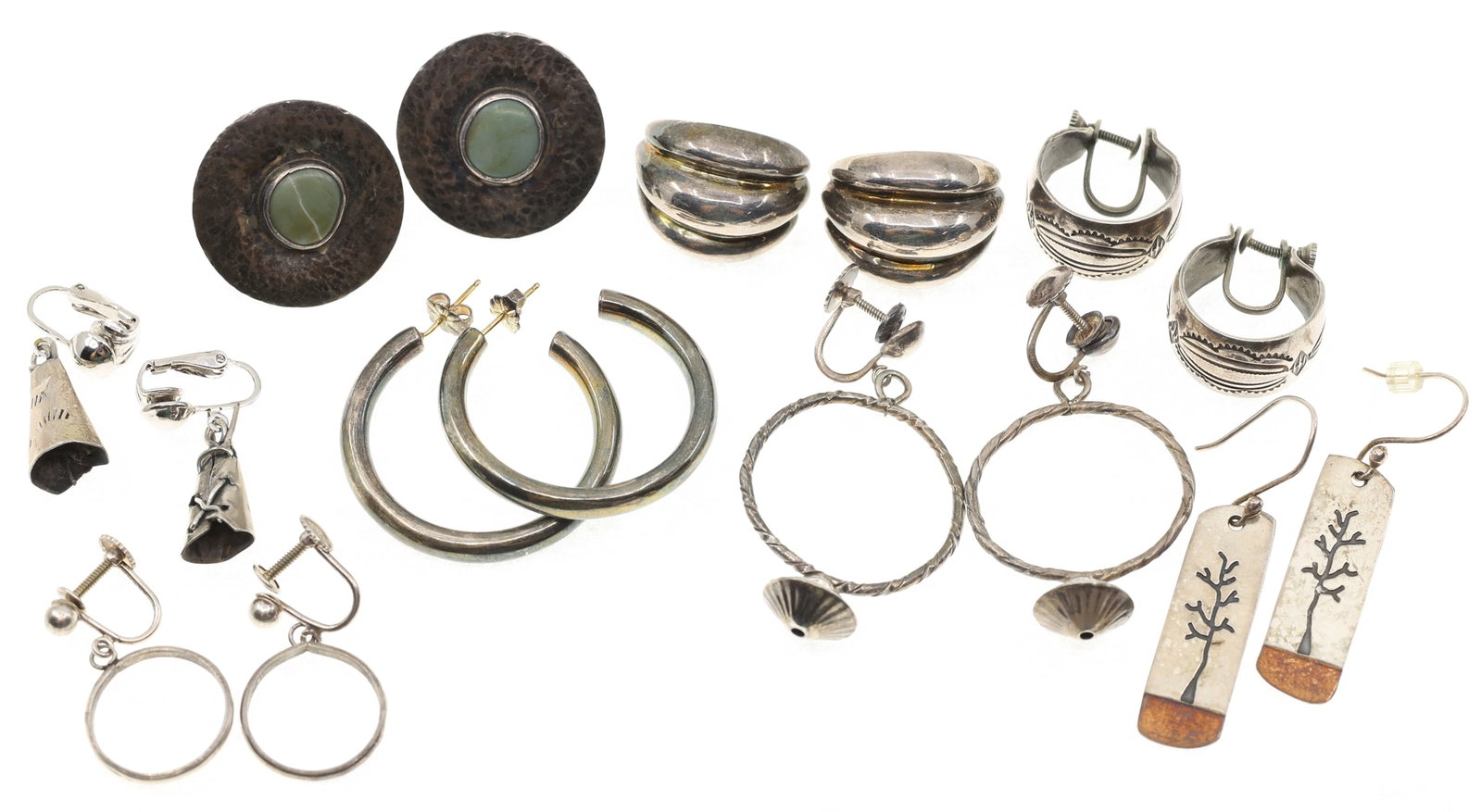 STERLING SILVER FASHION EARRINGS (1 of 10)