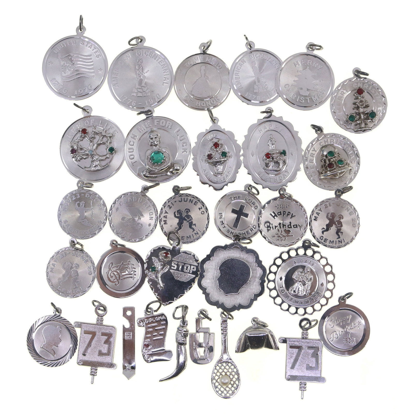 STERLING SILVER NOVELTY CHARMS (1 of 6)