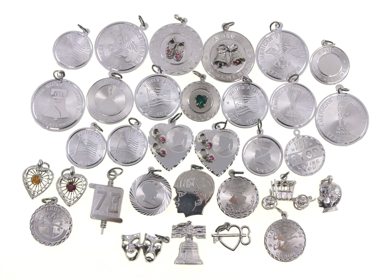 STERLING SILVER NOVELTY CHARMS