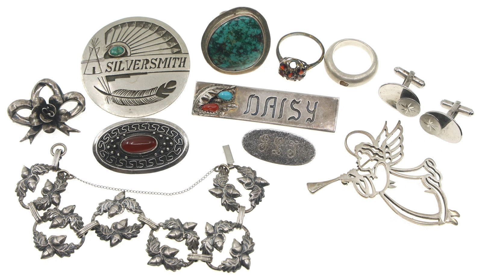STERLING SILVER FASHION JEWELRY (1 of 8)