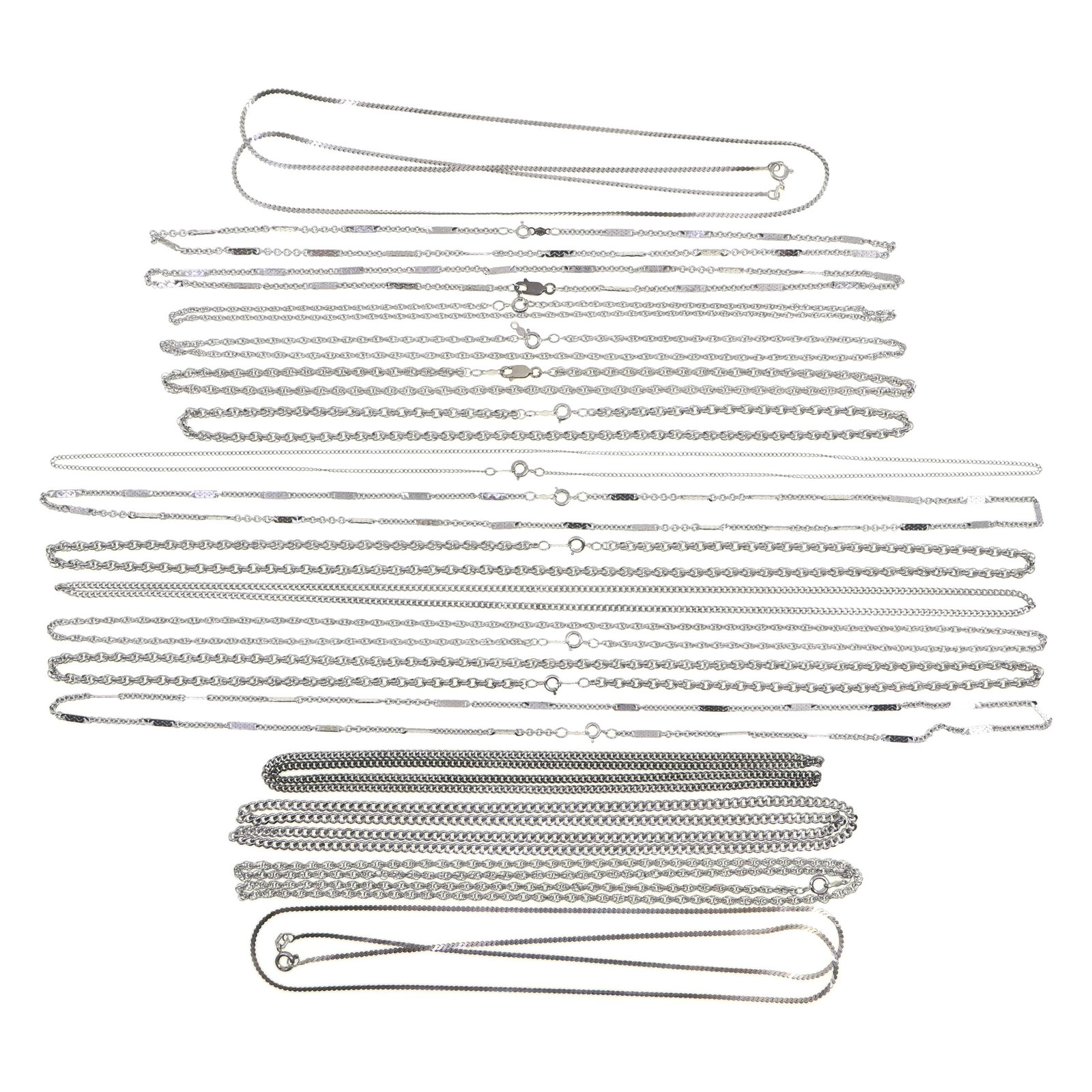 STERLING SILVER CHAINS