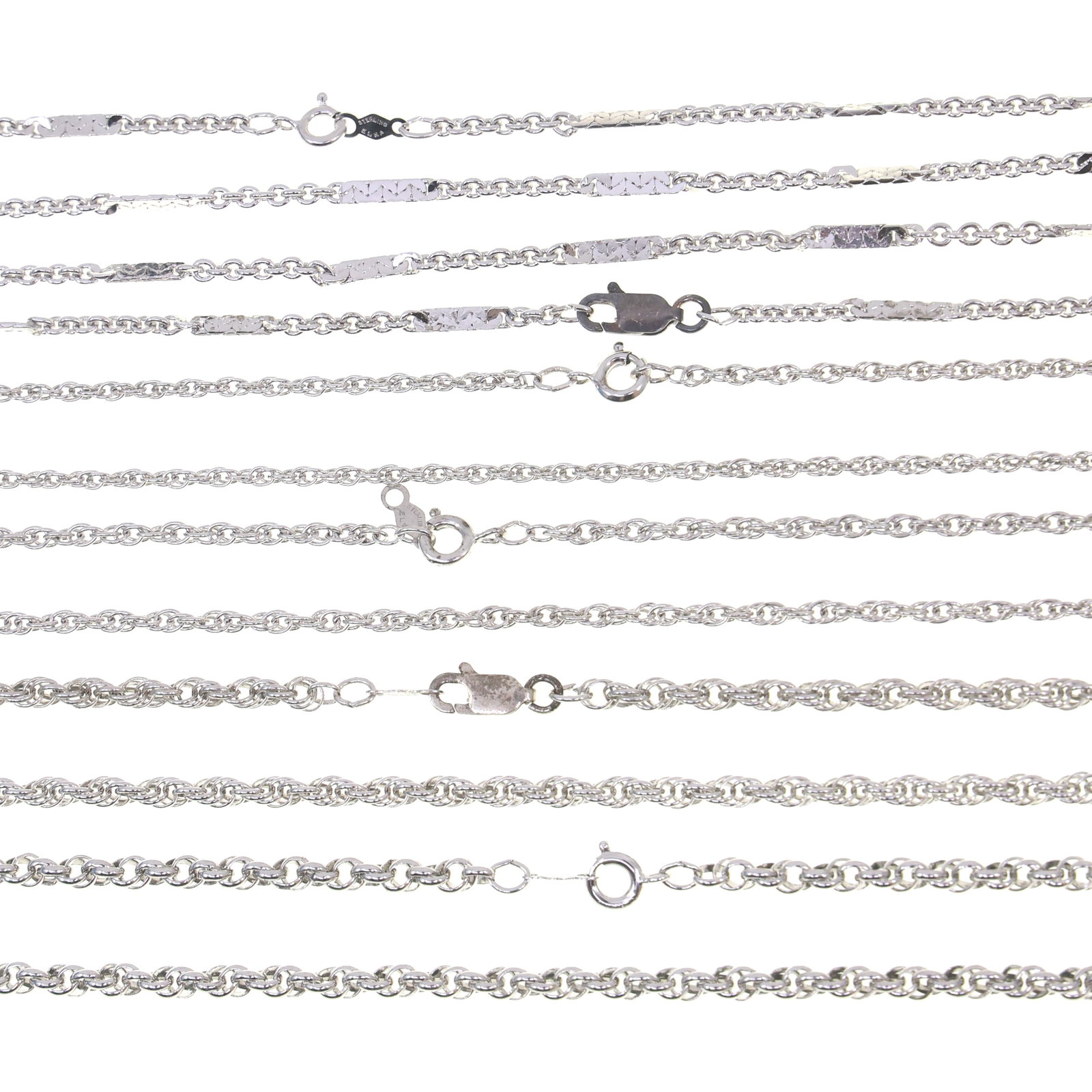 STERLING SILVER CHAINS - 4