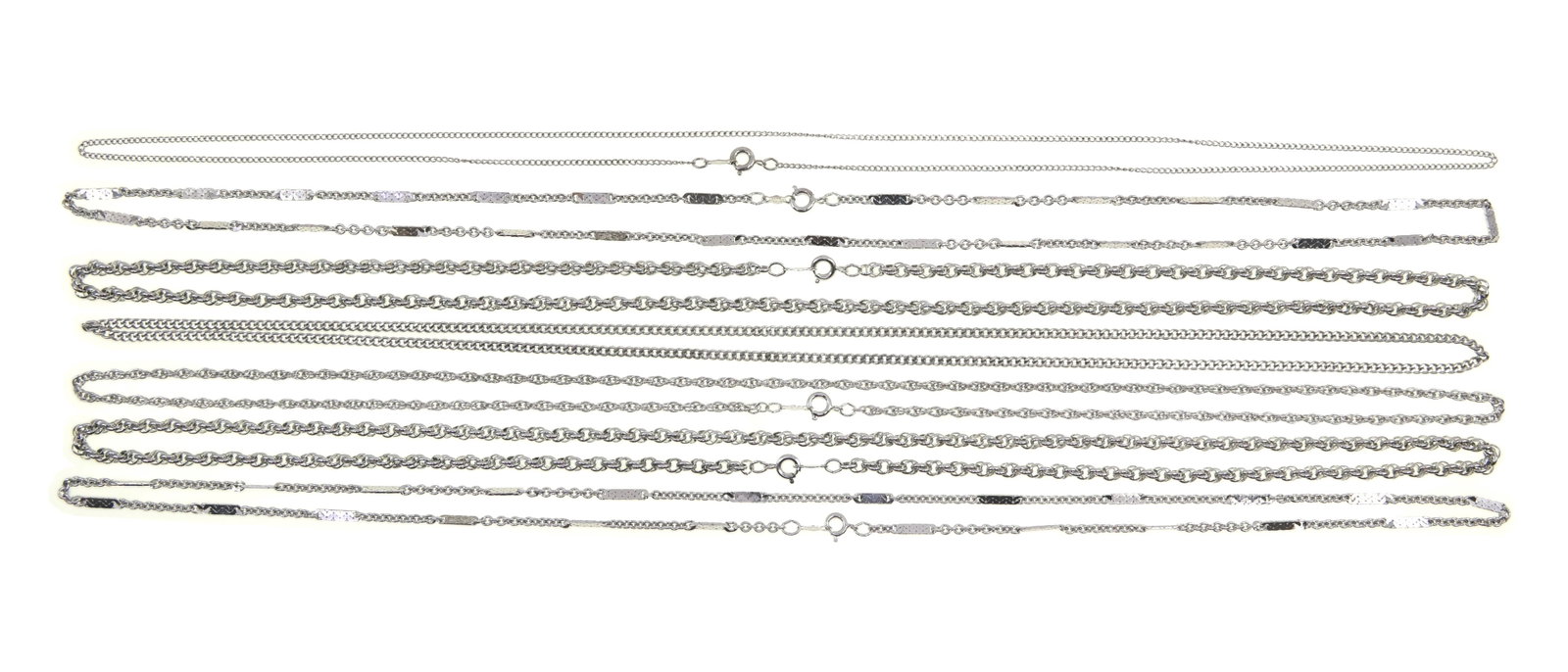 STERLING SILVER CHAINS - 6