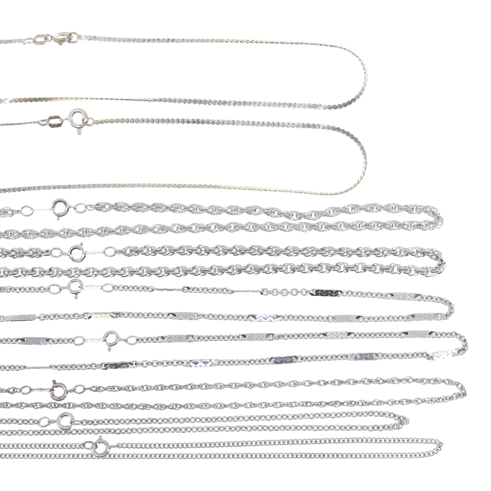 STERLING SILVER CHAINS - 4