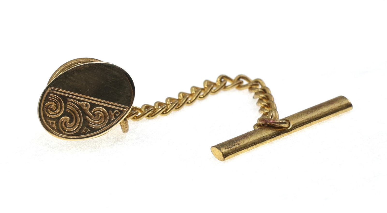9K YELLOW GOLD TIE PIN (1 of 3)
