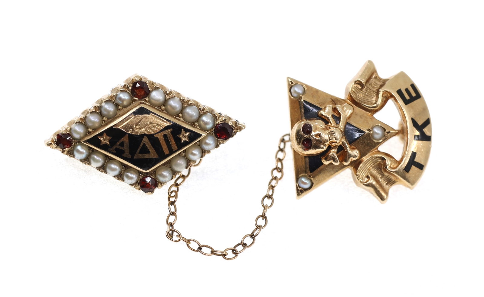 10K YELLOW GOLD SORORITY & FRATERNITY SWEETHEART PIN (1 of 5)