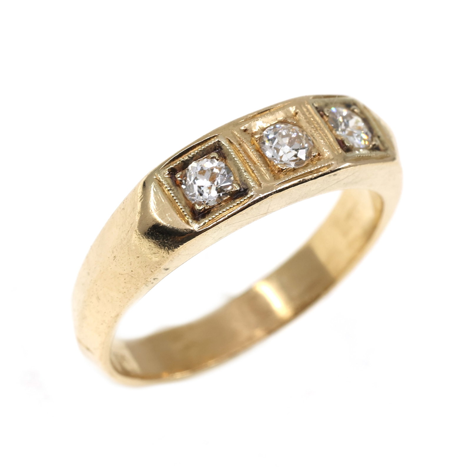 18K YELLOW GOLD 0.33 CTW DIAMOND BAND (1 of 4)