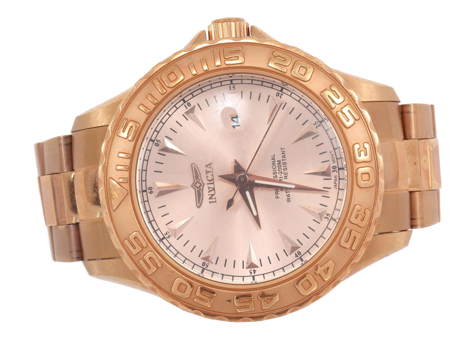 MEN'S INVICTA MODEL 15470 JAPAN QUARTZ WRISTWATCH: MEN'S INVICTA MODEL 15470 JAPAN QUARTZ WRISTWATCH Men's Invicta Model 15470 Pro-Diver Japan Quartz wristwatch Stainless Steel case and band Invict