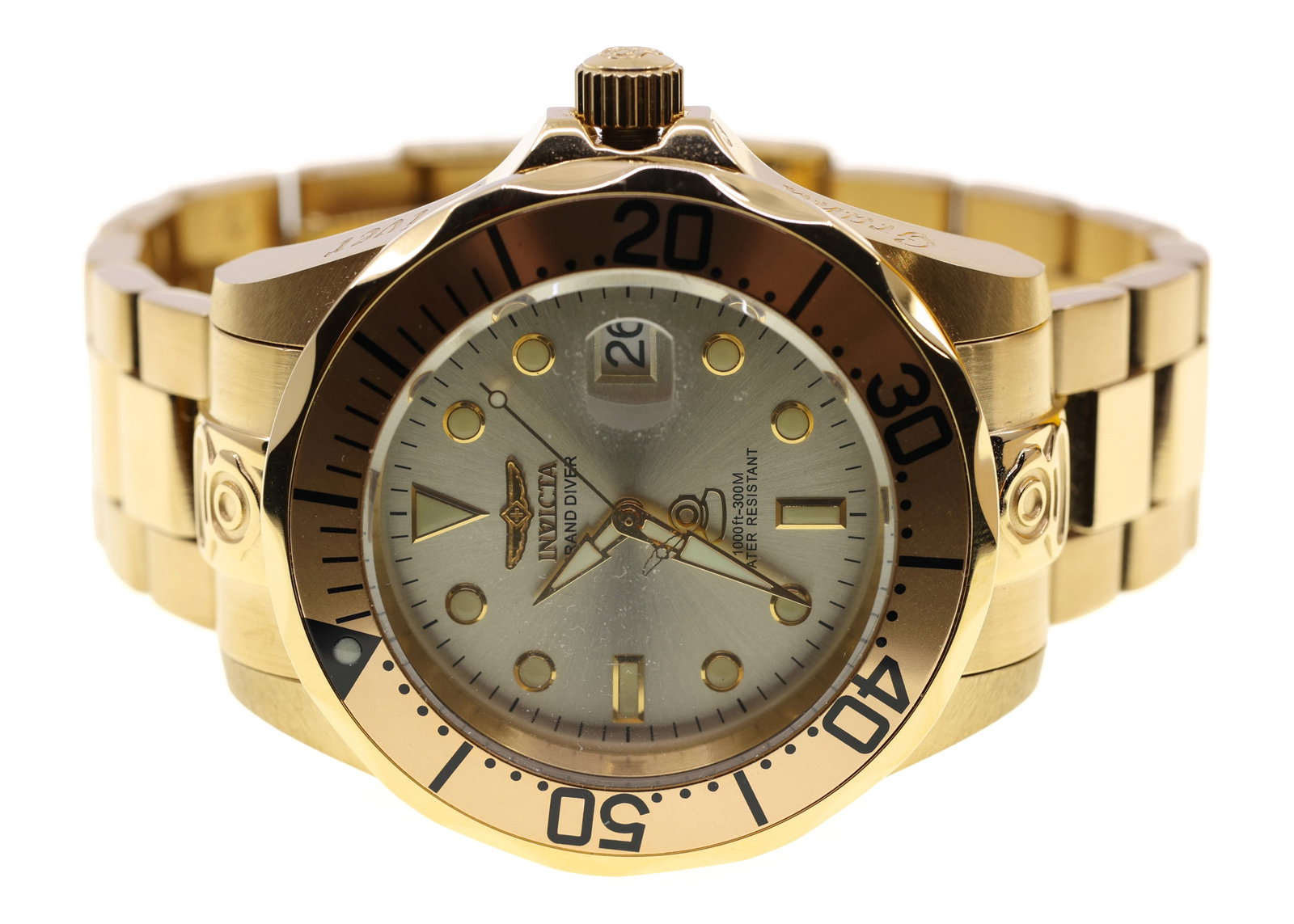 MEN'S INVICTA MODEL 3051 JAPAN AUTOMATIC WRISTWATCH: MEN'S INVICTA MODEL 3051 JAPAN AUTOMATIC WRISTWATCH Men's Invicta Model 3051 Pro Diver Japan Automatic wristwatch Stainless Steel case and band In