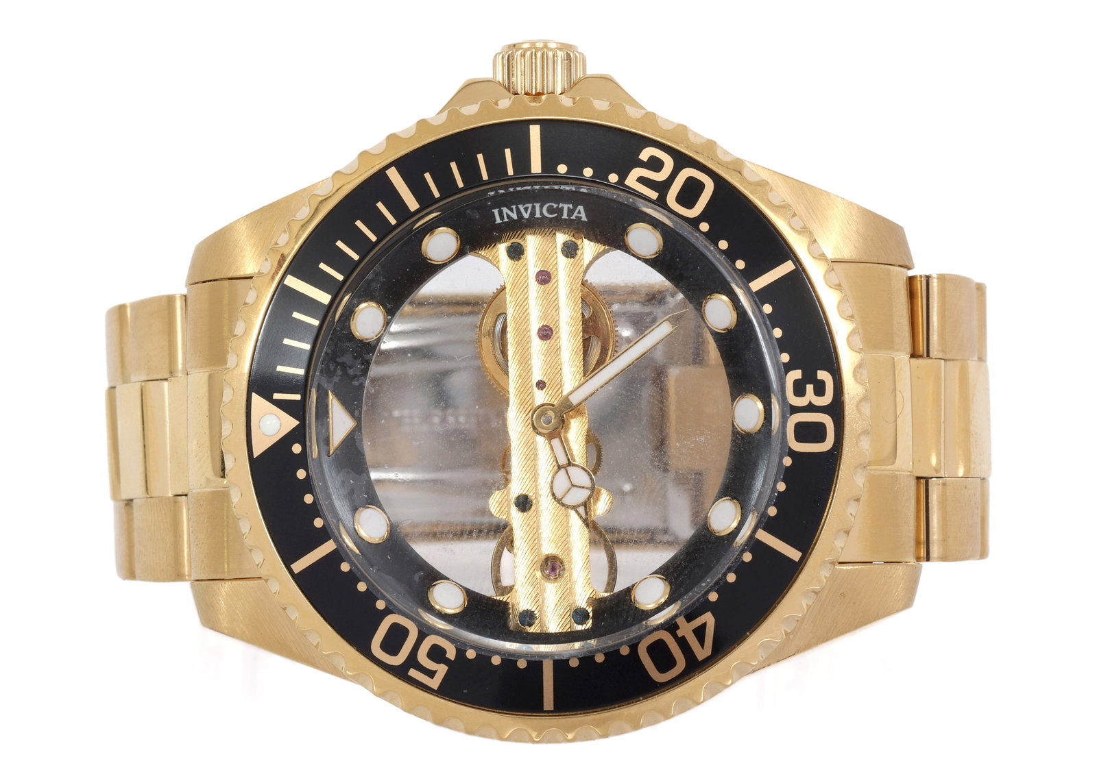 MEN'S INVICTA MODEL 24694 CHINA MECHANICAL WRISTWATCH: MEN'S INVICTA MODEL 24694 CHINA MECHANICAL WRISTWATCH Men's Invicta Model 24694 Pro Diver Mechanical wristwatch Stainless Steel case and band Invi