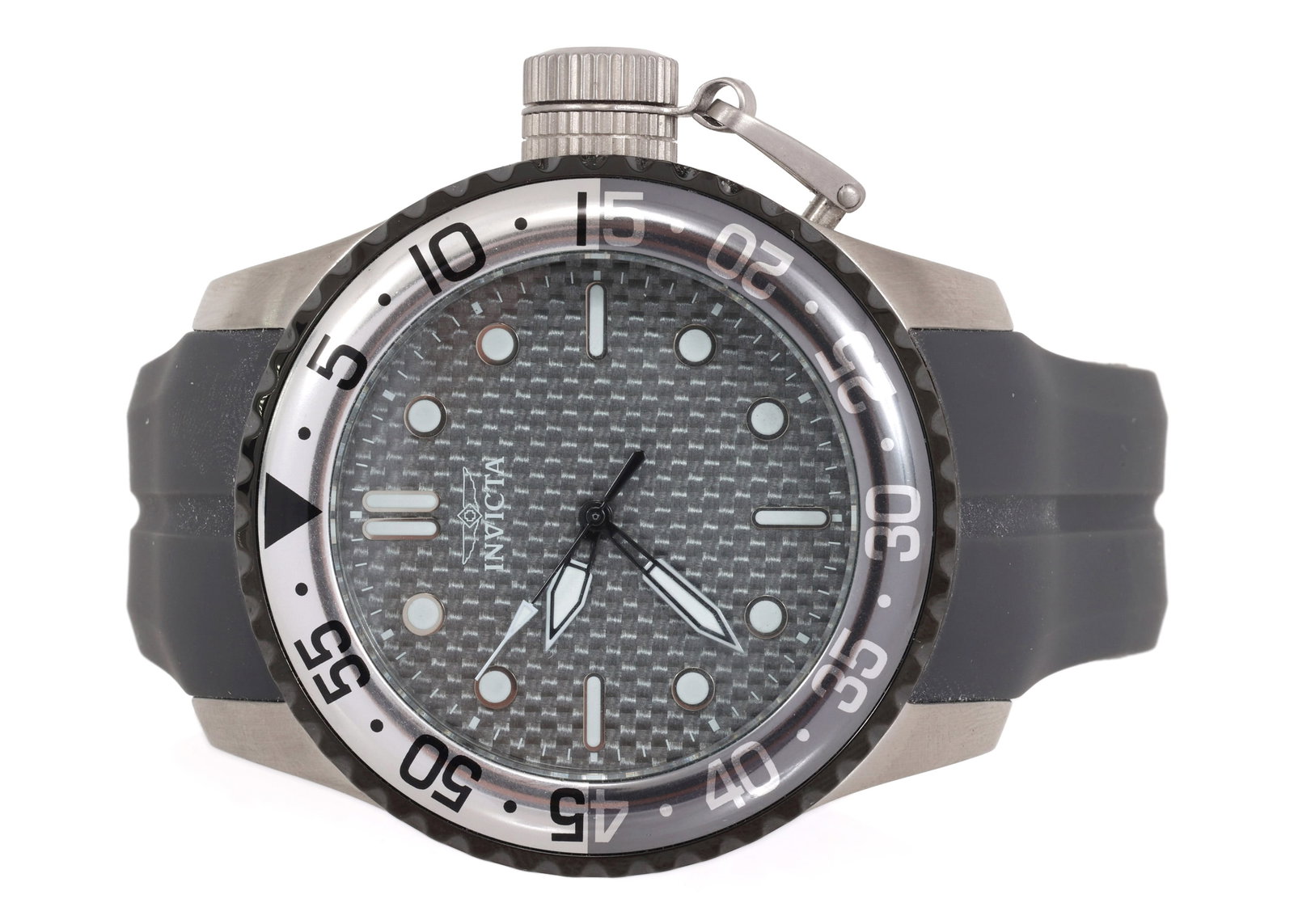MEN'S INVICTA MODEL 17794 JAPAN QUARTZ WRISTWATCH: MEN'S INVICTA MODEL 17794 JAPAN QUARTZ WRISTWATCH Men's Invicta Model 17794 Pro-Diver Japan Quartz wristwatch Silicone band, Stainless Steel case
