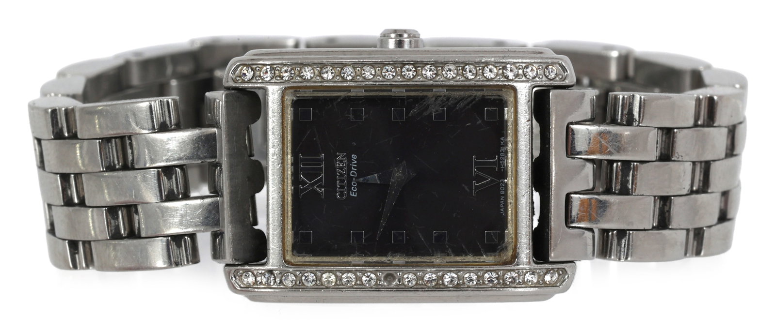 CITIZEN ECO-DRIVE H29883 STAINLESS STEEL QUARTZ WATCH (1 of 8)