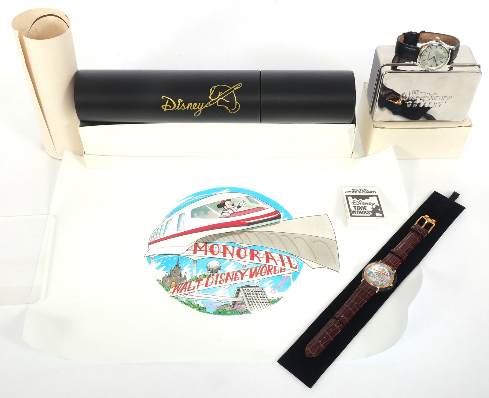 WALT DISNEY WORLD COLLECTOR QUARTZ WRISTWATCHES (1 of 7)