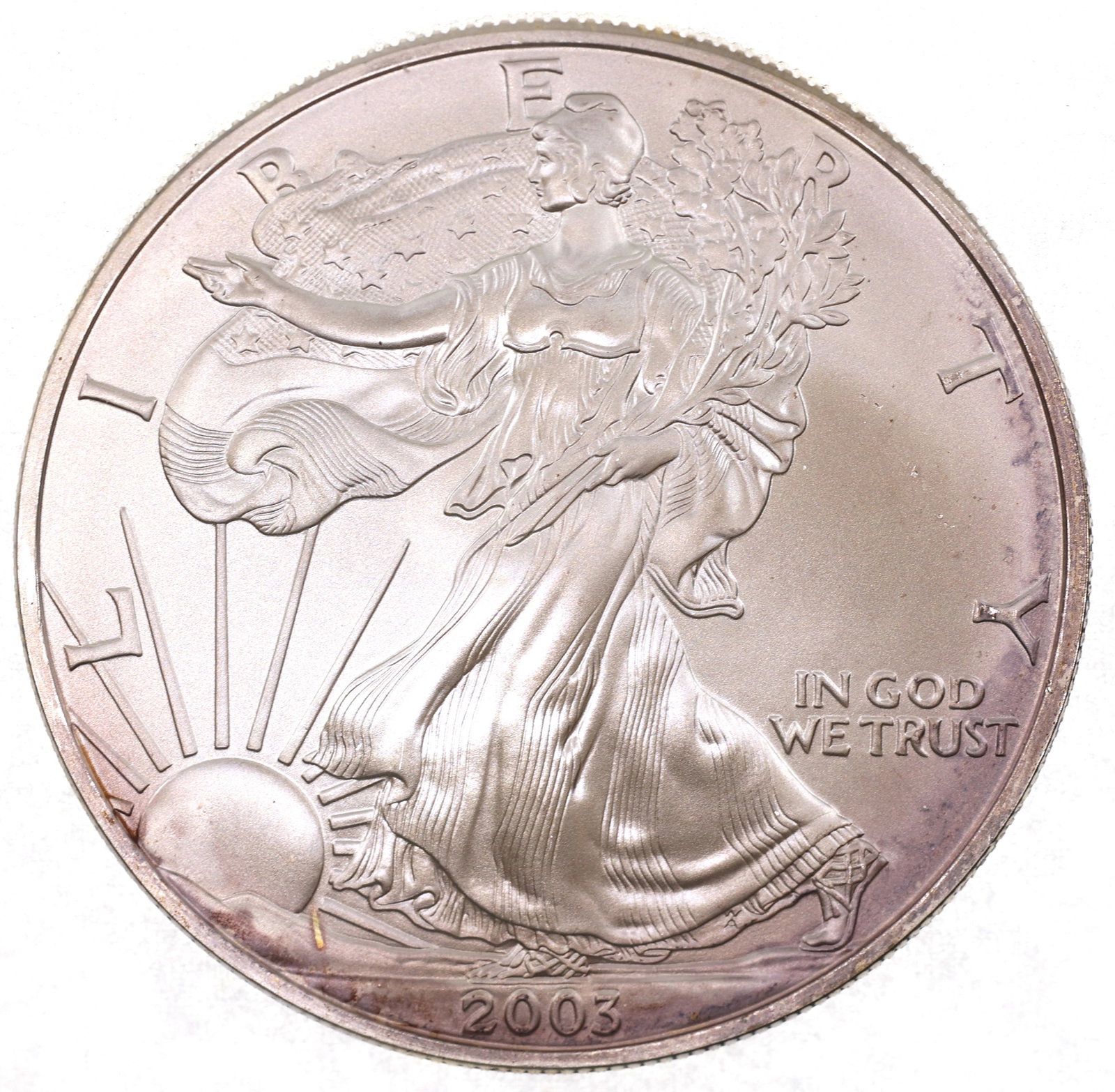 2003 US SILVER EAGLE $1 COIN - UNC (1 of 2)