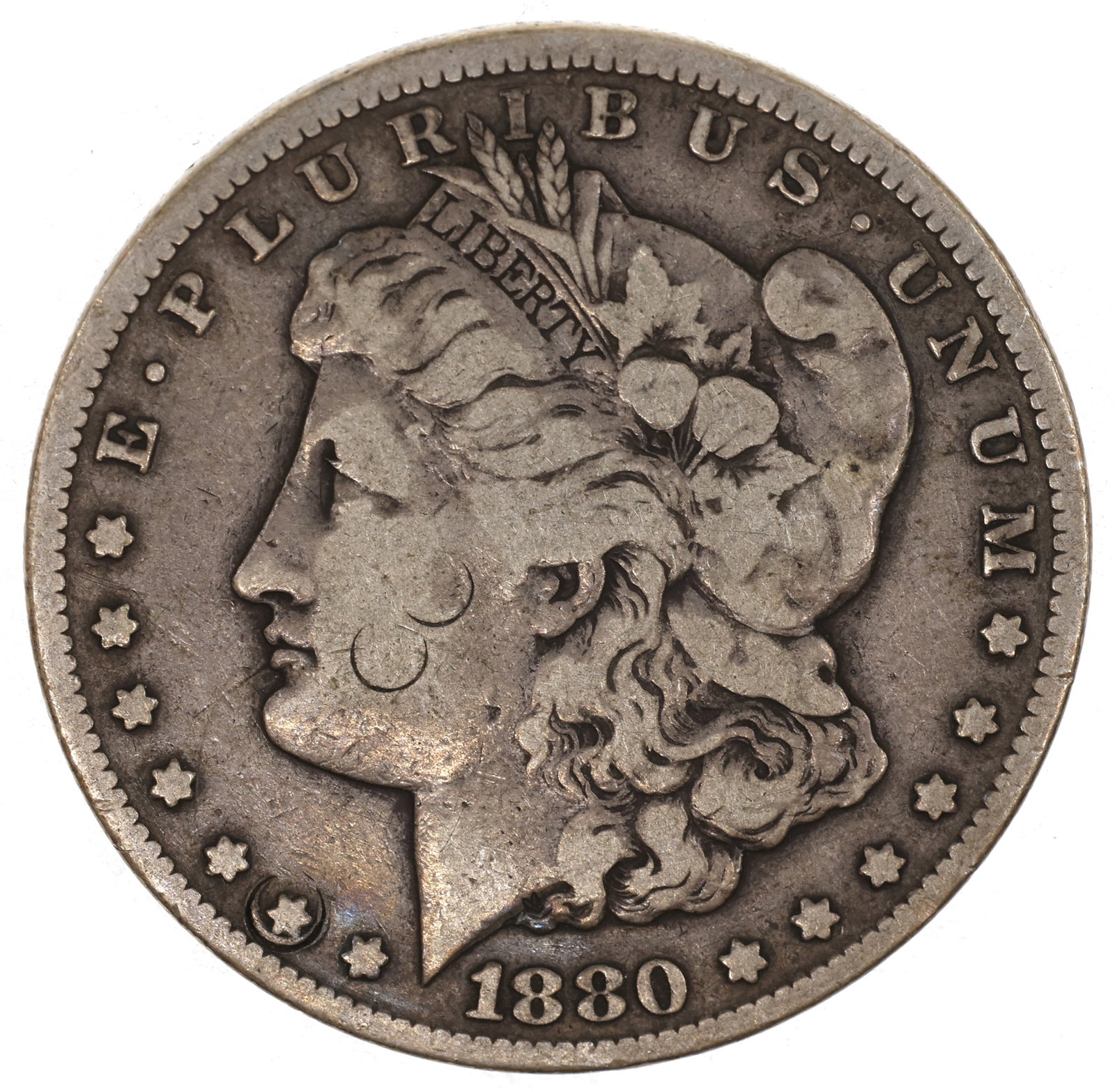 1880-CC US SILVER MORGAN DOLLAR COIN: 1880-CC US SILVER MORGAN DOLLAR COIN 1880-CC United States .900 silver Morgan $1 coin. IMPORTANT NOTE - PLEASE READ: REGARDING OUR IN-HOUSE SHIPPING & INVOICING Shipping: Auctioneers no longer have th