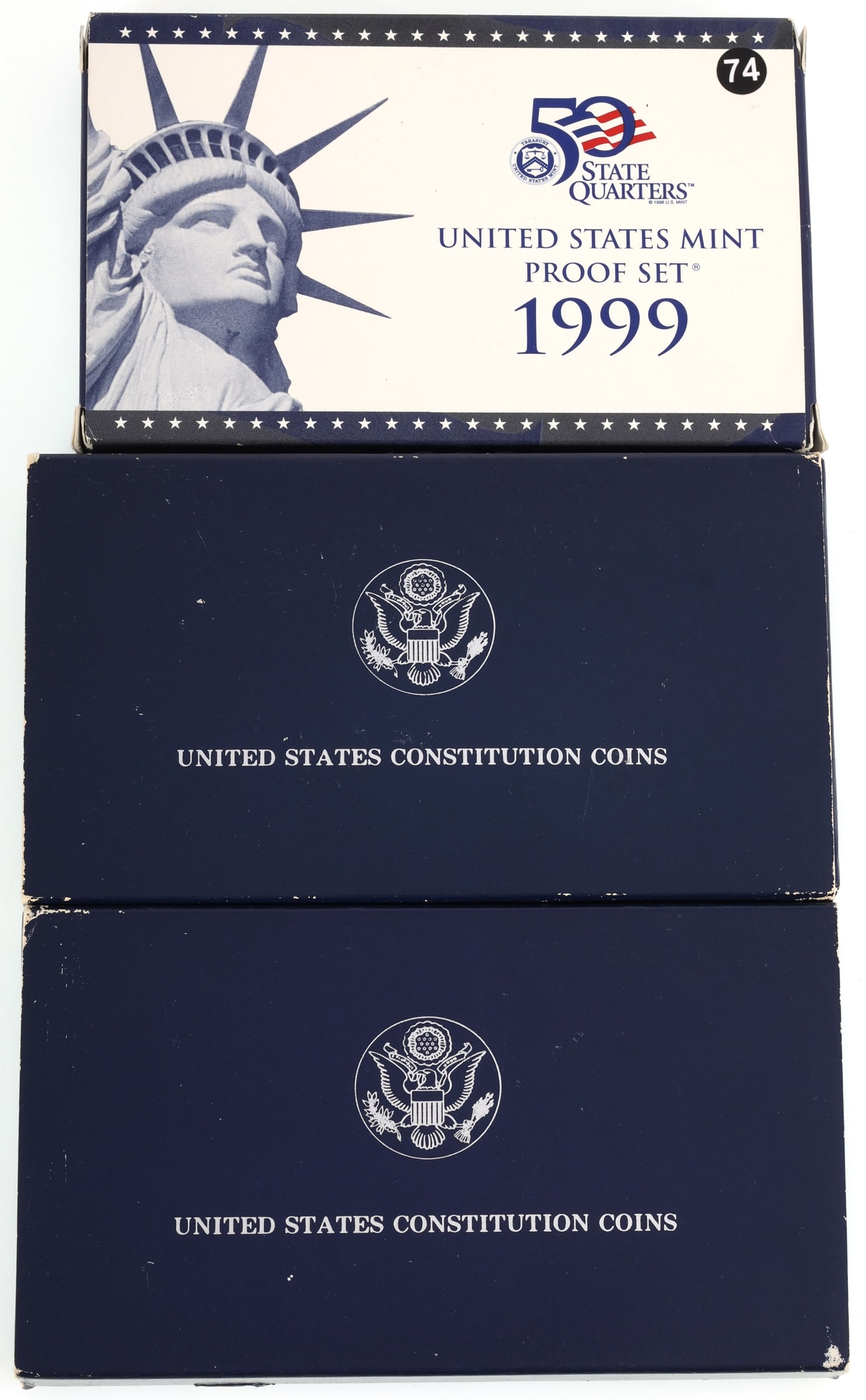 1987 & 1999 US MINT PROOF SETS (1 of 9)