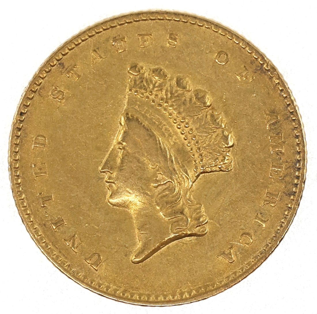 1855 US GOLD $1 TYPE-2 COIN MS (1 of 2)