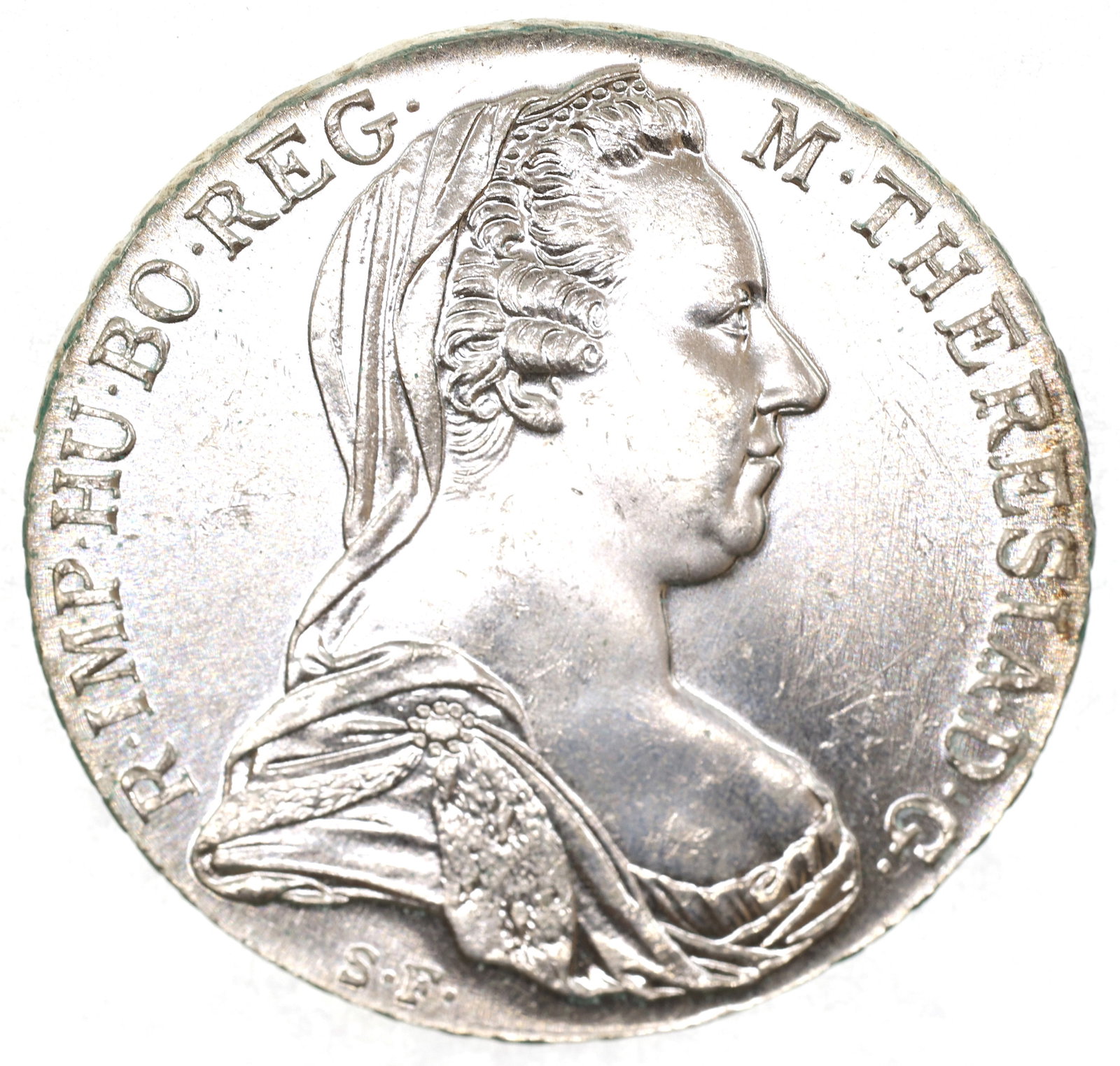 1780 AUSTRIAN .833 SILVER MARIA THERESA 1 THALER COIN (1 of 4)