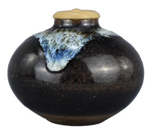 japanese stoneware jar