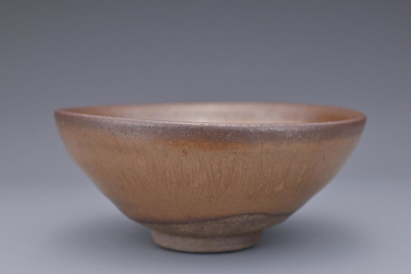 A CHINESE HARE'S FUR TEA BOWL (1 of 6)