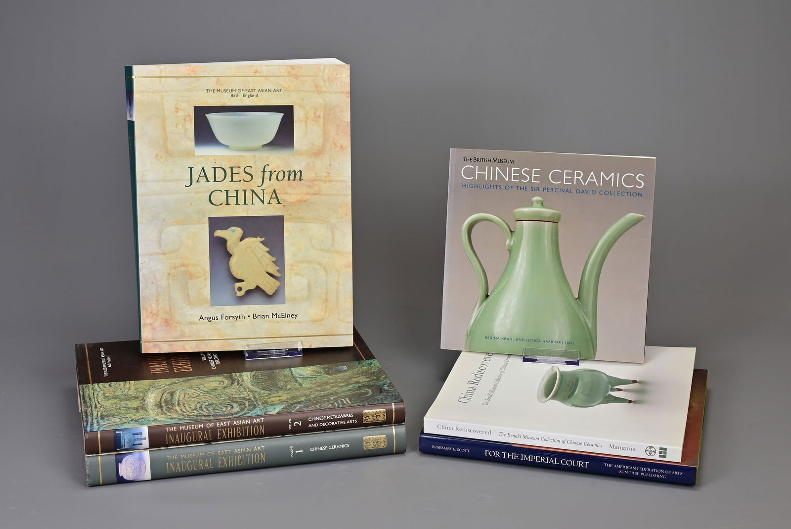 A COLLECTION OF MUSEUM CATALOGUES RELATING TO ASIAN DECORATIVE ART COLLECTIONS. Including: (1 of 4)