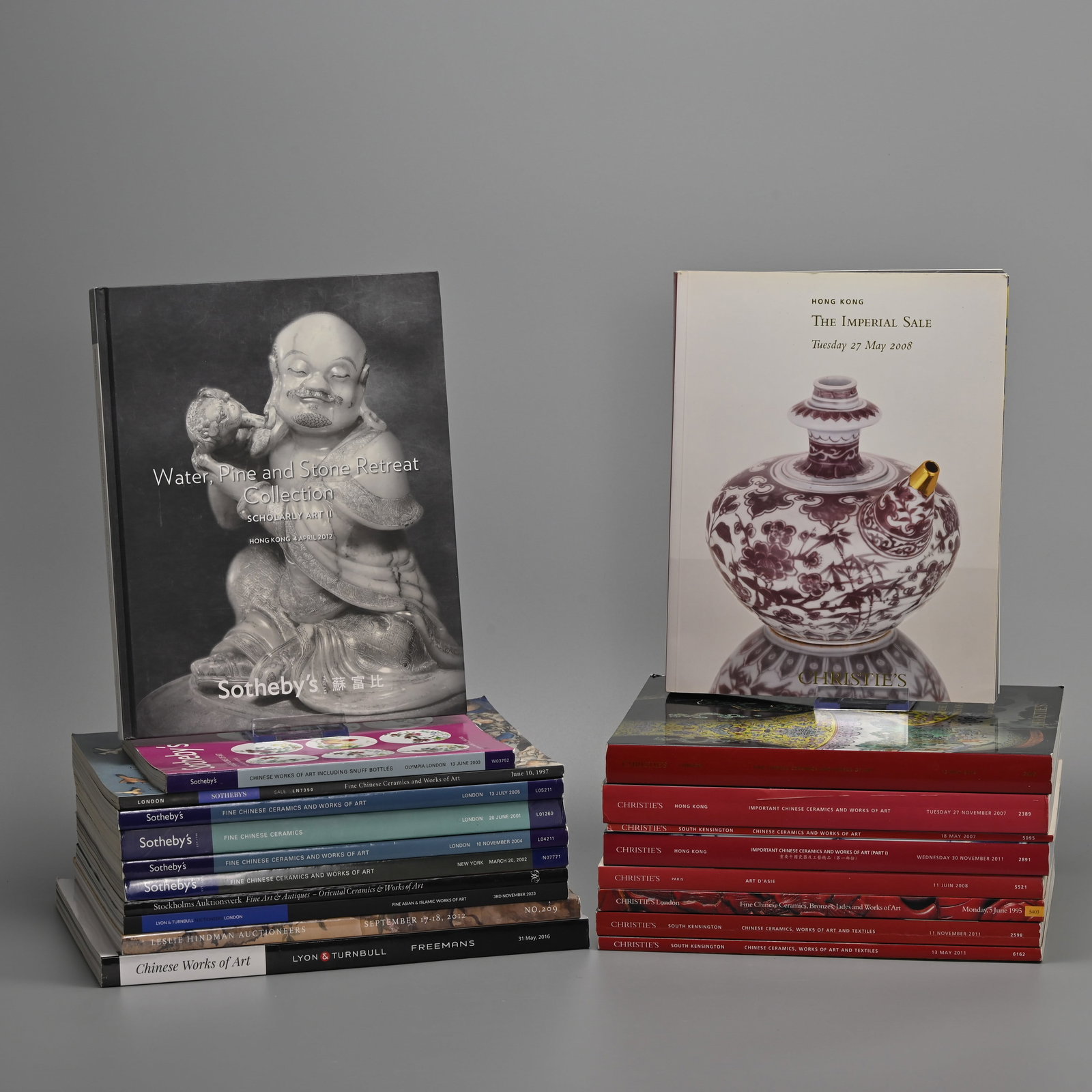 CHRISTIE'S, SOTHEBY'S AND OTHER AUCTION CATALOGUES ON MAINLY CHINESE WORKS OF ART, YEAR 1995 (1 of 7)