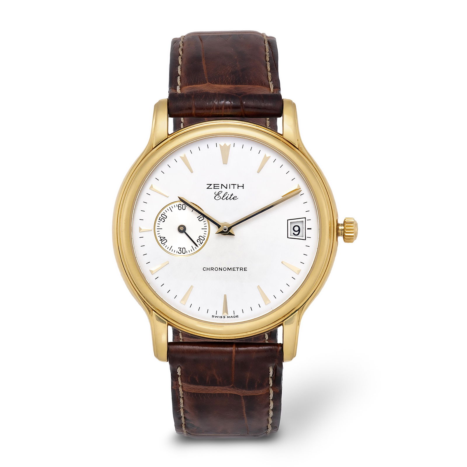Zenith - an 18ct gold Elite Chronomaster automatic (1 of 1)