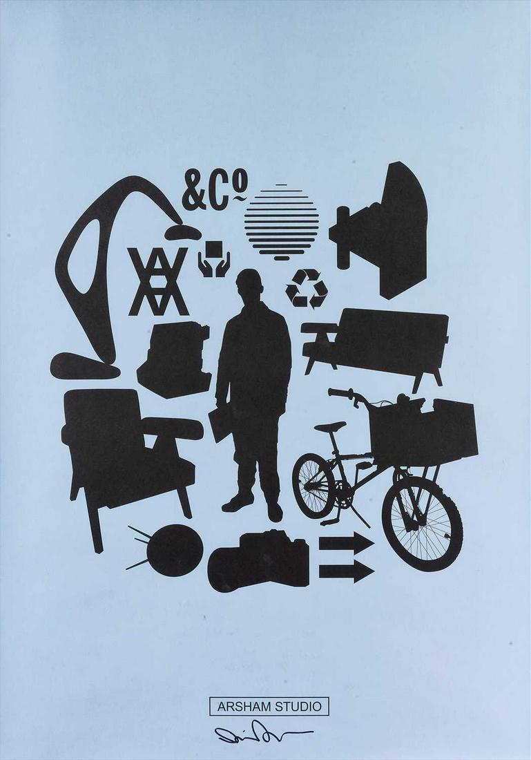 Daniel Arsham (American b.1980), 'Heinz Cream Of Tomato: Daniel Arsham (American b.1980), 'Heinz Cream Of Tomato Soup', 2019, signed in black marker to the soup can label, sold together with a signed Selfridges x Arsham Studio poster and collaboration shopp